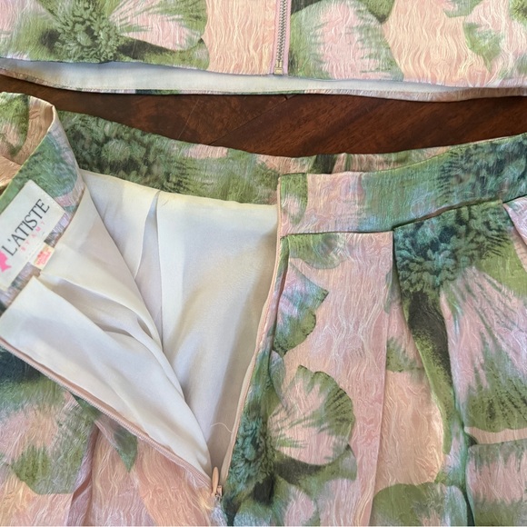 L'ATISTE floral two piece set - Picture 7 of 11